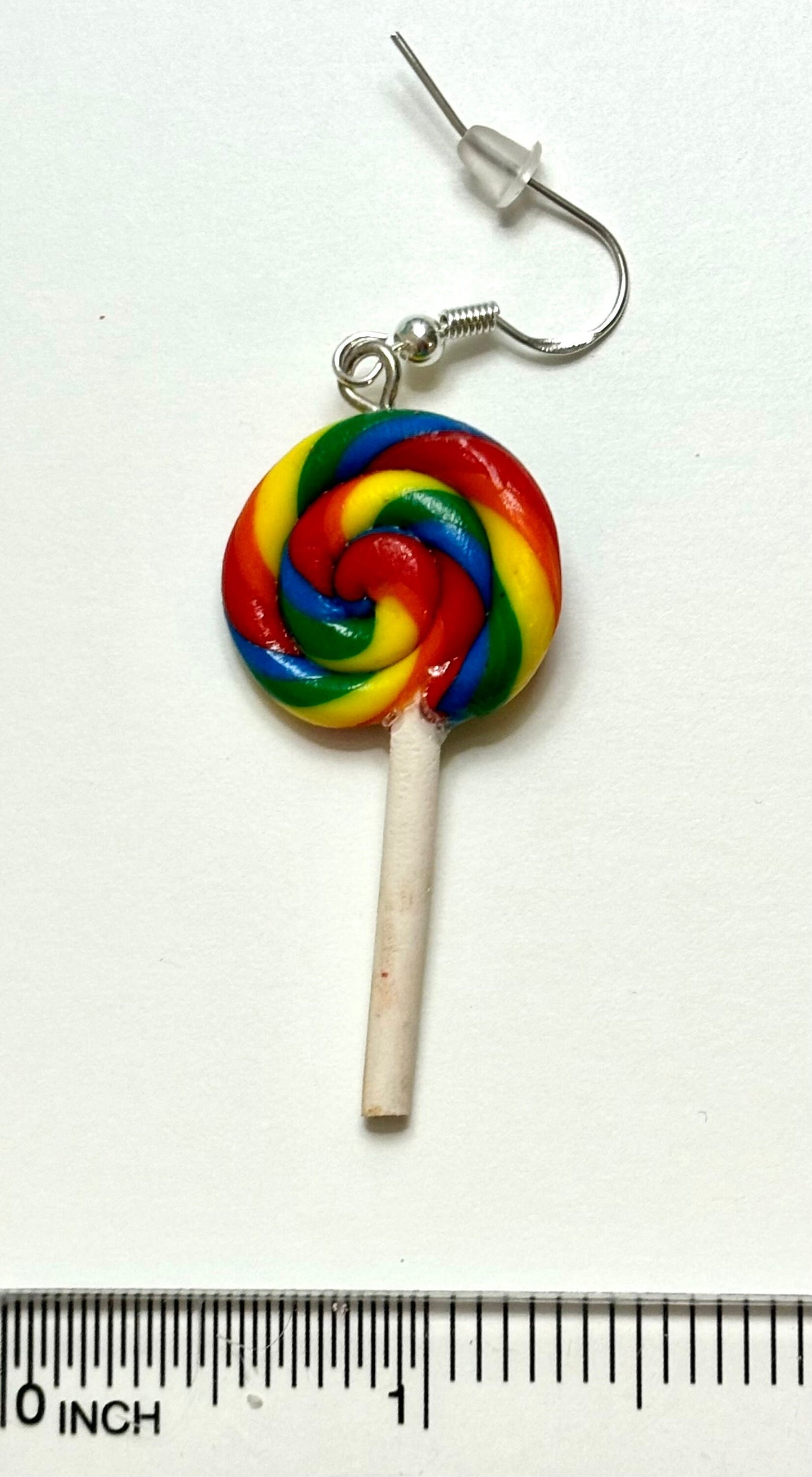 Rainbow Lollipop Earrings