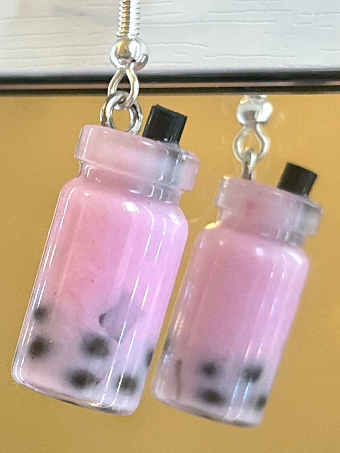 Boba Tea Earrings