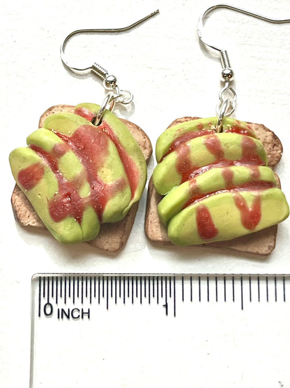 Avocado Toast Earrings