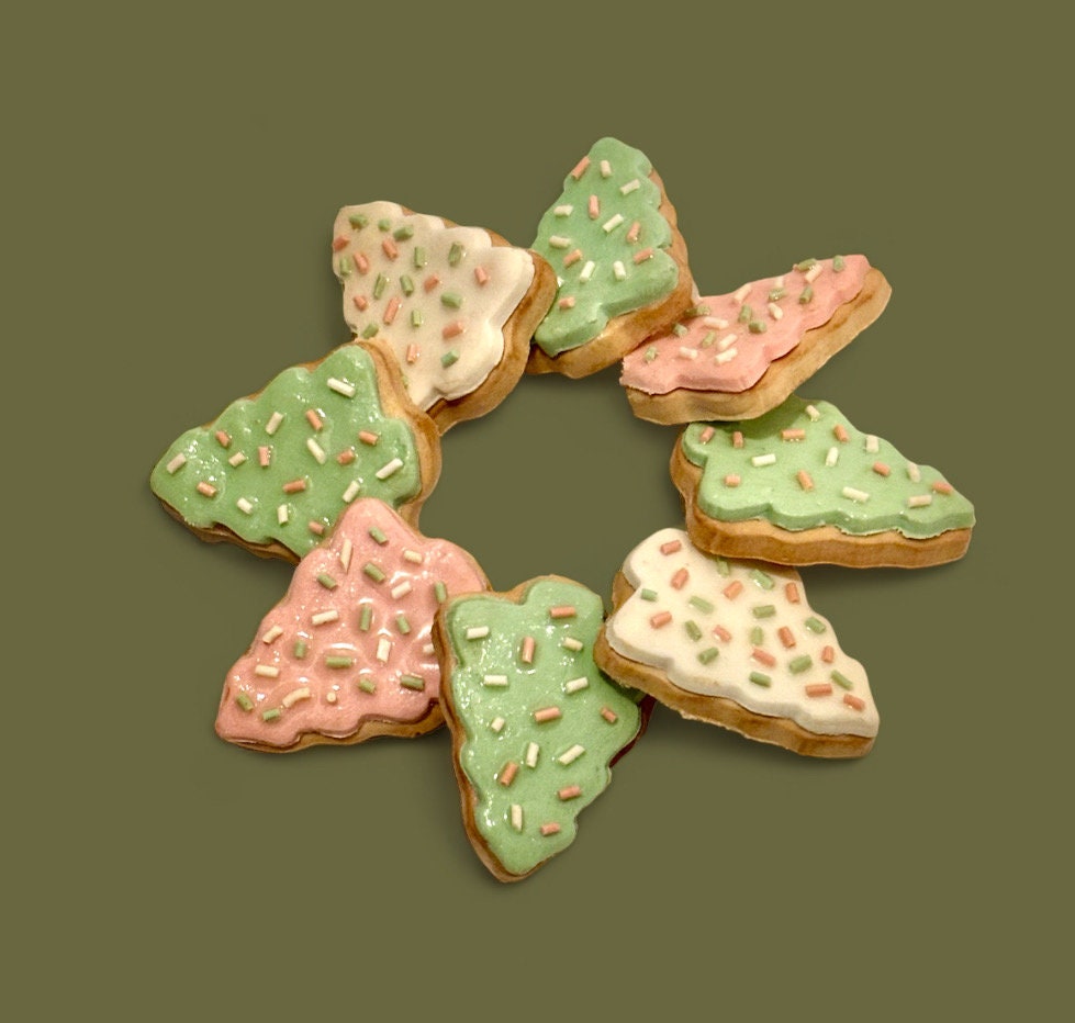 Christmas Tree Cookie Earrings