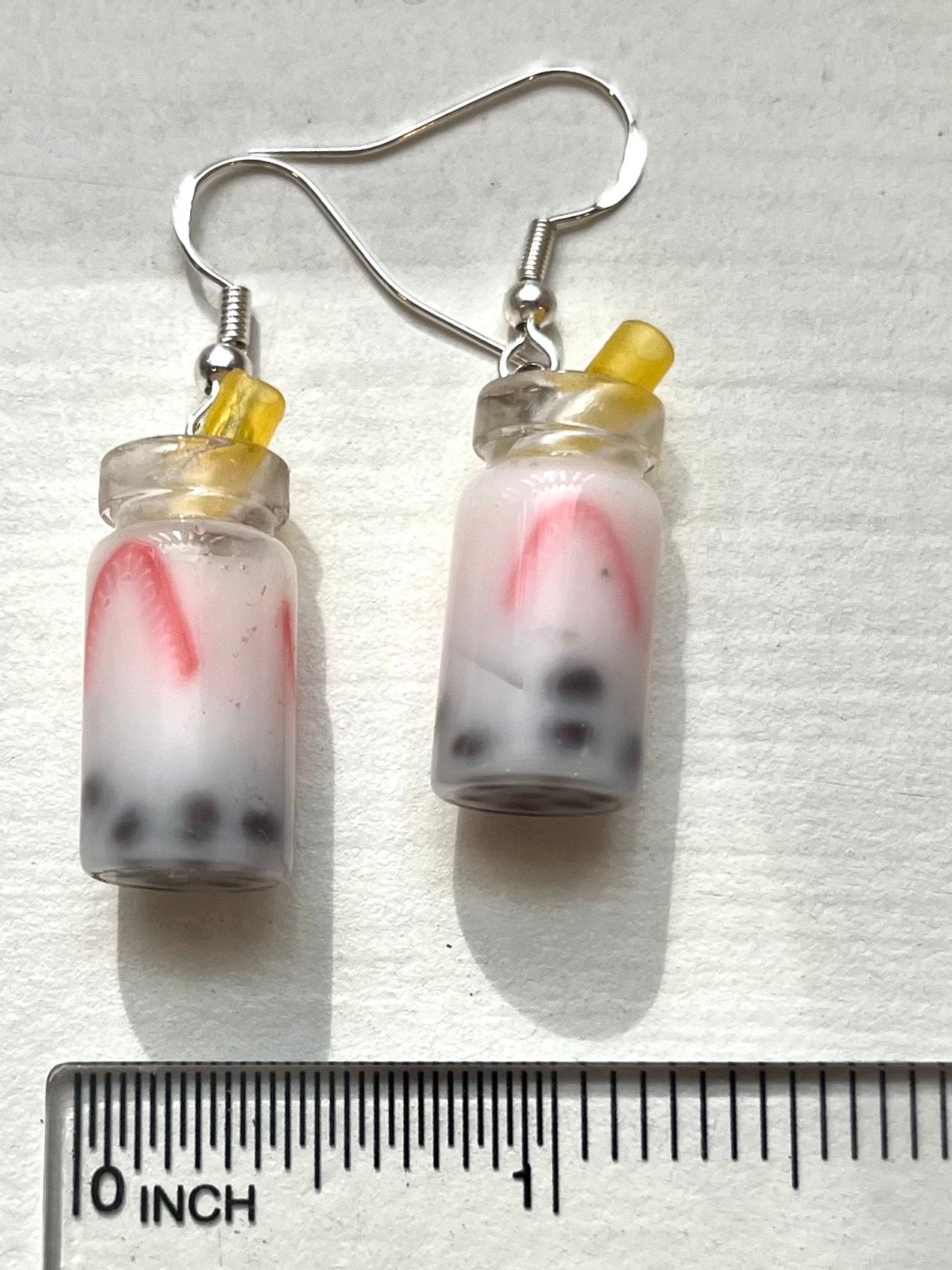 Custom Mini Drink Jar Earrings