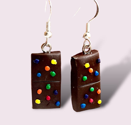 Cosmic Brownie Earrings