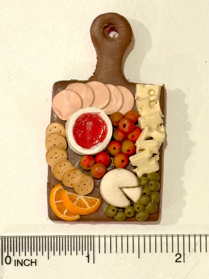 Detailed Charcuterie Board Magnet