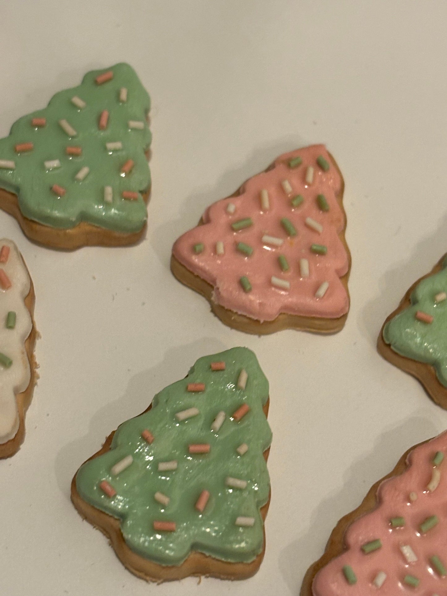 Christmas Tree Cookie Earrings