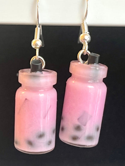 Boba Tea Earrings