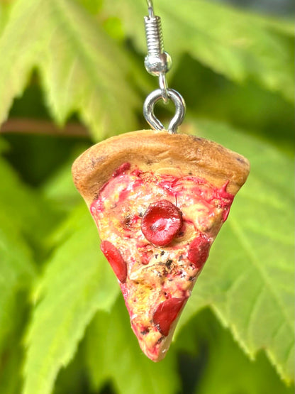 Pizza Earrings